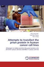 Attempts to transfect the prion protein in human cancer cell lines