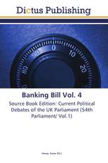 Banking Bill Vol. 4