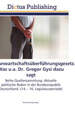 Anwartschaftsüberführungsgesetz. Was u.a. Dr. Gregor Gysi dazu sagt