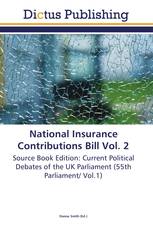 National Insurance Contributions Bill Vol. 2