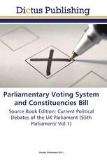 Parliamentary Voting System and Constituencies Bill