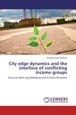 City edge dynamics and the interface of conflicting income groups