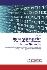 Sparse Approximation Methods For Wireless Sensor Networks