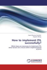 How to implement ITIL successfully?
