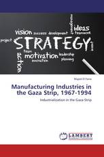 Manufacturing Industries in the Gaza Strip, 1967-1994