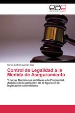 Control de Legalidad a la Medida de Aseguramiento