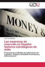 Las empresas de inserción en España: factores estratégicos de éxito