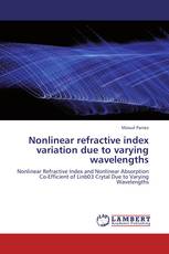 Nonlinear refractive index variation due to varying wavelengths