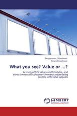 What you see? Value or ...?
