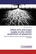 Effect of K and water supply on dry matter production of grapevine