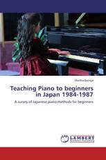 Teaching Piano to beginners in Japan 1984-1987