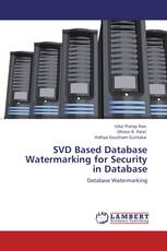 SVD Based Database Watermarking for Security in Database
