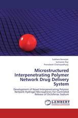 Microstructured Interpenetrating Polymer Network Drug Delivery System