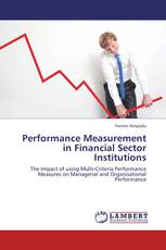 Performance Measurement in Financial Sector Institutions