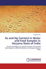 As and Hg Content in Water and Feed Samples in Haryana State of India