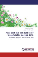 Anti-diabetic properties of Cissampelos pareira Linn