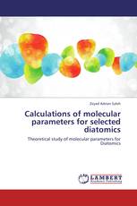 Calculations of molecular parameters for selected diatomics
