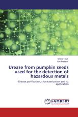 Urease from  pumpkin seeds used for the detection of hazardous metals
