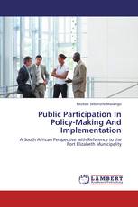 Public Participation In Policy-Making And Implementation