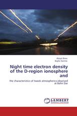 Night time electron density of the D-region ionosphere and