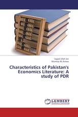 Characteristics of Pakistan's Economics Literature: A study of PDR