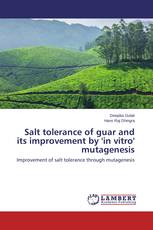 Salt tolerance of guar and its improvement by 'in vitro' mutagenesis