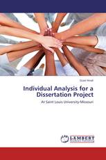 Individual Analysis for a Dissertation Project