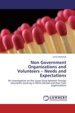 Non Government Organizations and Volunteers – Needs and Expectations