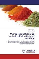 Micropropagation and antimicrobial activity of turmeric