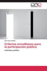 Criterios arendtianos para la participación pública