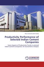 Productivity Performance of Selected Indian Cement Companies