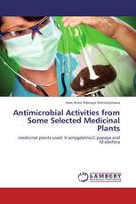 Antimicrobial Activities from Some Selected Medicinal Plants