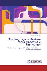 The language of Business for Engineer's A-Z   First edition
