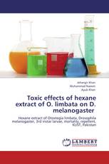 Toxic effects of hexane extract of O. limbata on D. melanogaster