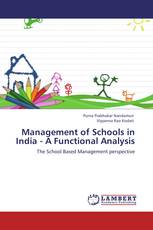 Management of Schools in India - A Functional Analysis