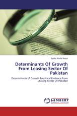 Determinants Of Growth From Leasing Sector Of Pakistan