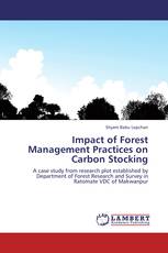 Impact of Forest Management Practices on Carbon Stocking