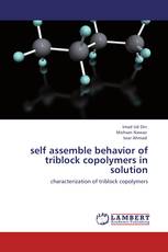 self assemble behavior of triblock copolymers in solution