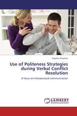 Use of Politeness Strategies during Verbal Conflict Resolution