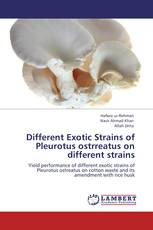 Different Exotic Strains of Pleurotus ostrreatus on different strains