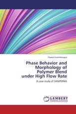 Phase Behavior and Morphology of Polymer Blend under High Flow Rate