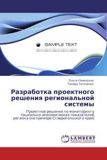 Разработка проектного решения региональной системы