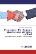 Evaluation of the Philippine government construction contract