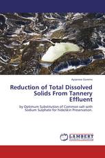 Reduction of Total Dissolved Solids From Tannery Effluent