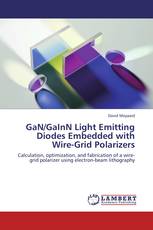 GaN/GaInN Light Emitting Diodes Embedded with Wire-Grid Polarizers