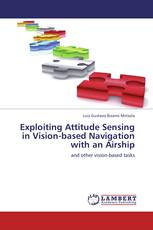 Exploiting Attitude Sensing in Vision-based Navigation with an Airship