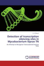 Detection of transcription silencing sites in Mycobacterium leprae TN
