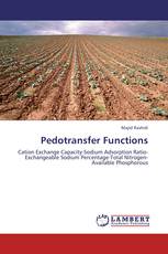 Pedotransfer Functions