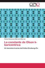 La constante de Olson k-baricéntrica