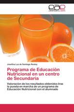 Programa de Educación Nutricional en un centro de Secundaria